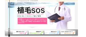 【植毛SOS】様のサイトを制作いたしました。